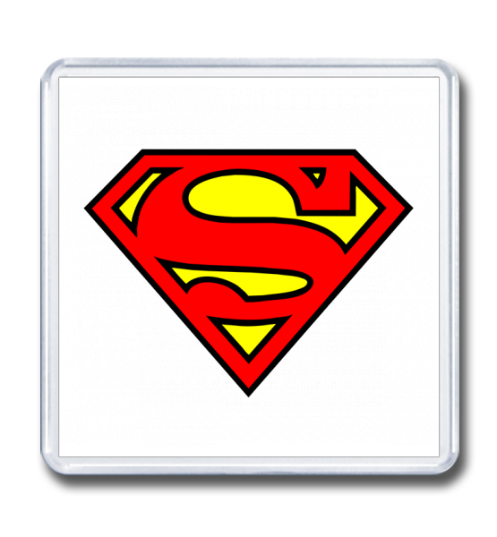Магнит 65×65 "Superman"