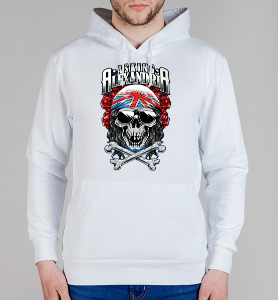 Толстовка "Asking Alexandia Череп"