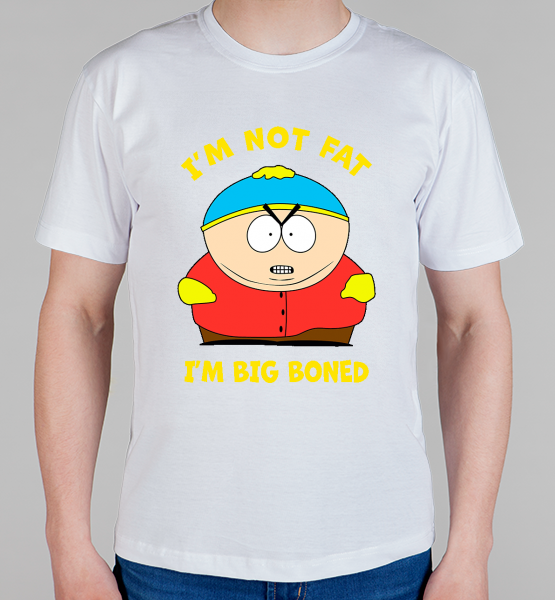 Майка "Cartman I'm not fat"