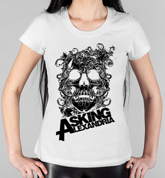 Женская футболка "Asking Alexandia"