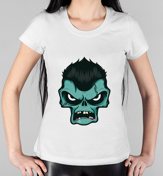 Женская футболка "Zombie (Зомби)"