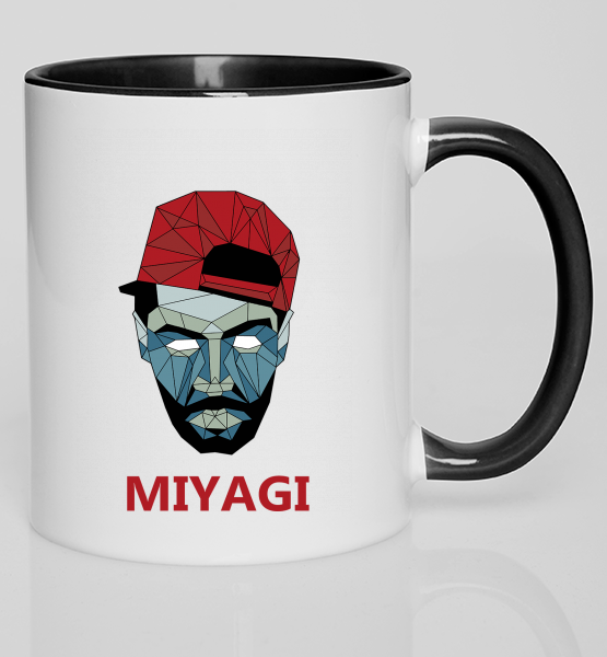 Цветная кружка "Myagi"