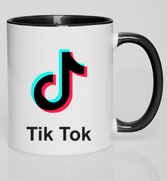 Цветная кружка "Tik Tok"