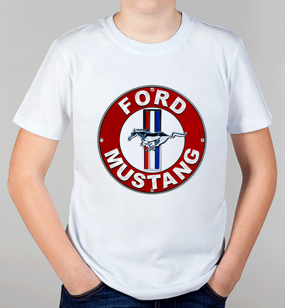 Детская футболка "Ford Mustang"