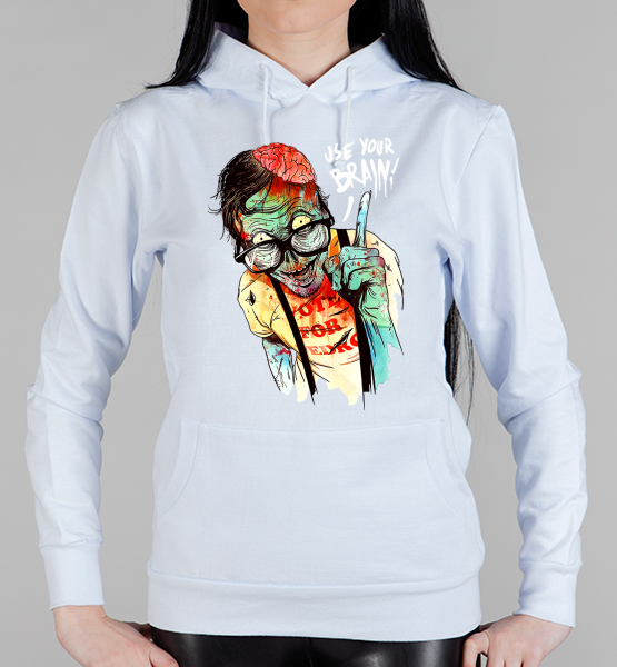 Женская толстовка Зомби