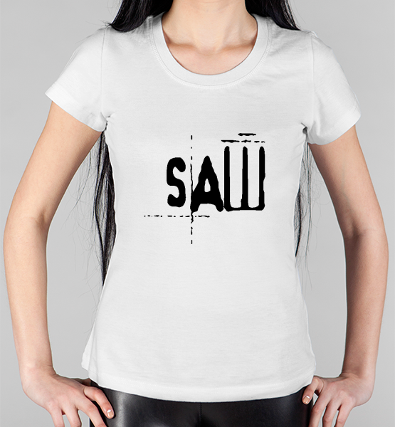 Женская футболка "Saw"