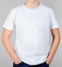 Детская футболка Так и не стал космонавтом