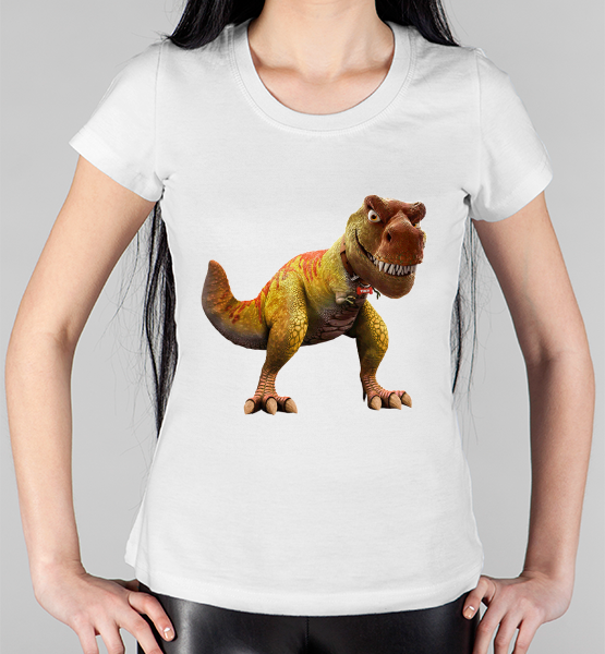 Женская футболка "Динозавр"