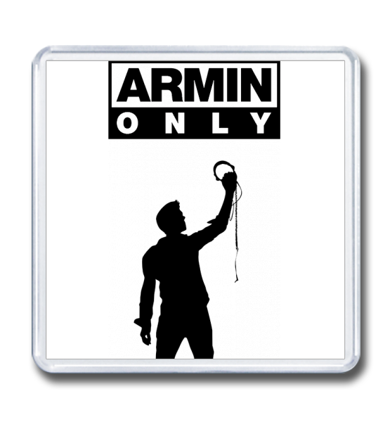 Магнит 65×65 "Armin Van Buuren 2"