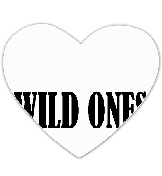 Коврик для мышки сердце "Wild ones"