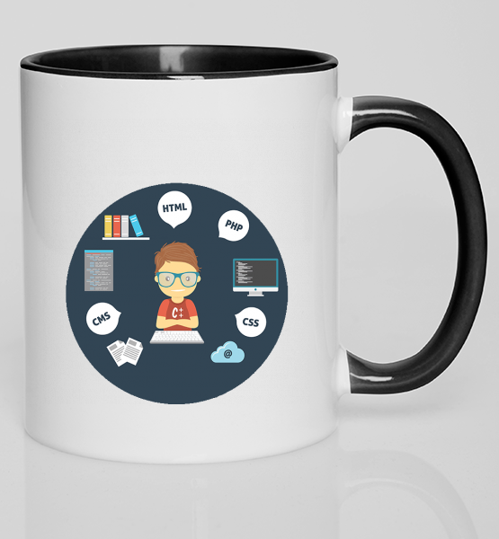 Цветная кружка "Программер"