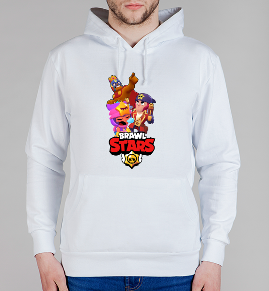Мужская толстовка Brawl Stars Герои 2