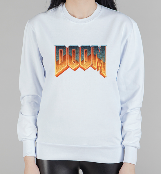Женский свитшот "Doom"