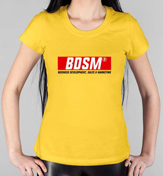 Женская футболка "BDSM"