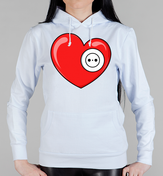 Парная толстовка "Сердце с розеткой"