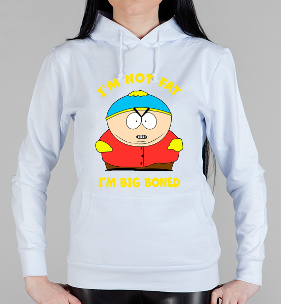 Женская толстовка "Cartman I'm not fat"