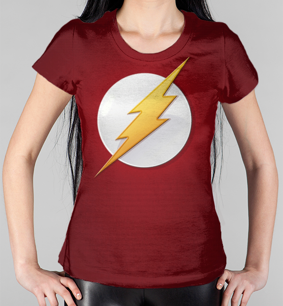 Женская 3D футболка "Flash 2"