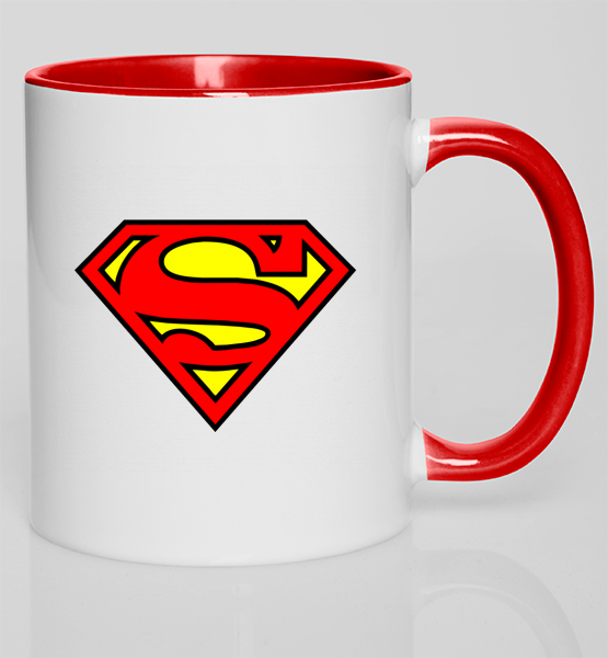 Цветная кружка "Superman"