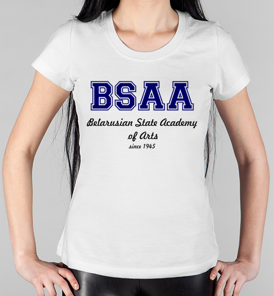 Женская футболка "Академия искусств БГАИ"
