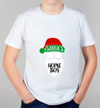 Детская футболка Home Boy (Санта)