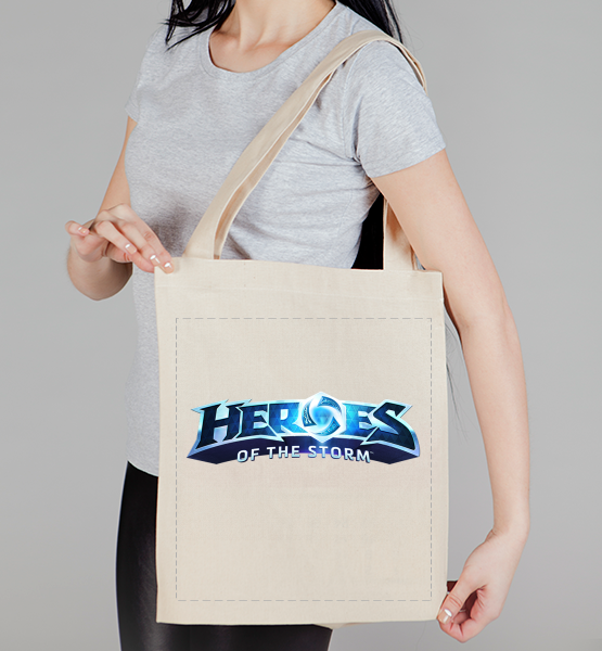 Сумка холщовая heroes of the storm