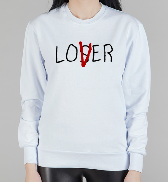 Женский свитшот "Loser -Lover"