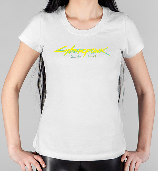 Женская футболка "CyberPunk 2077"