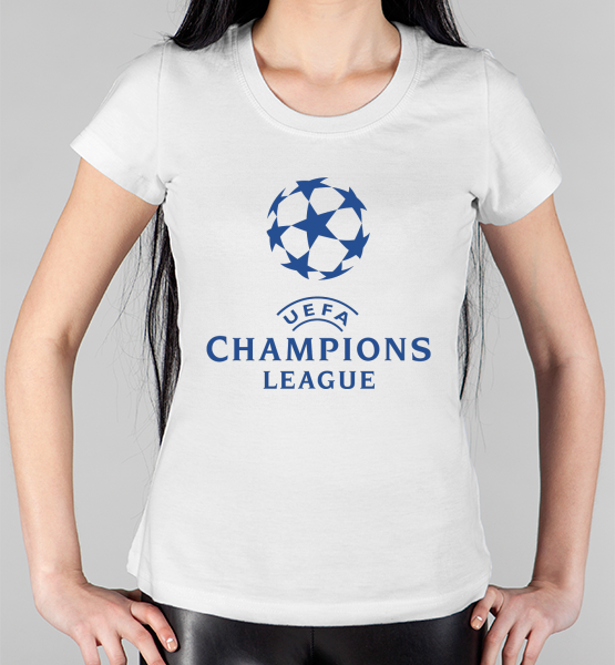 Женская футболка "Лига чемпионов"