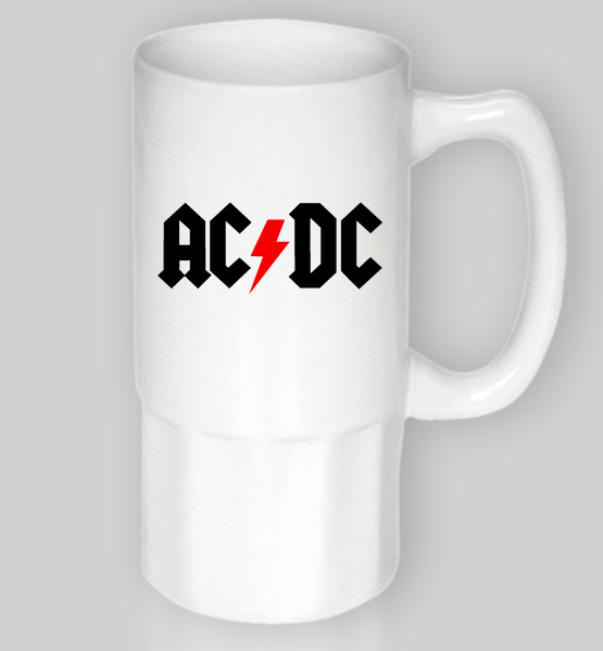Пивной бокал "AC/DC ROCK"