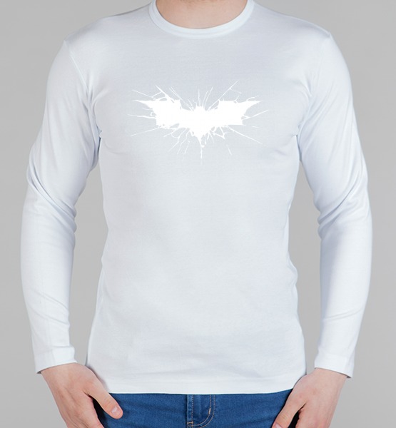 Мужская футболка с длинным рукавом Темный рыцарь