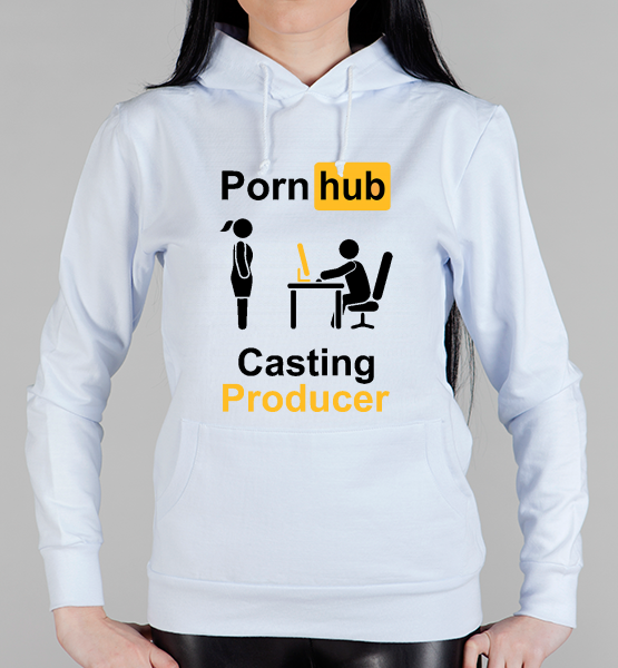 Женская толстовка "PornHub Casting"