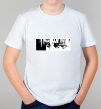 Детская футболка LEVI'S SAD EYES white