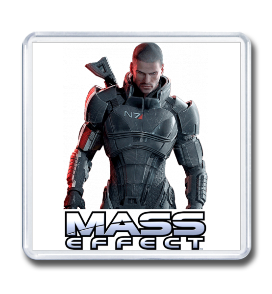 Магнит 65×65 "Mass Effect"