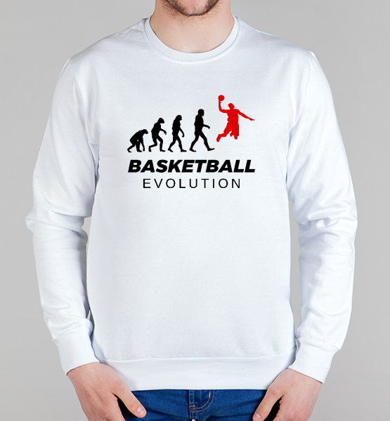 Свитшот "Basketball evolution"