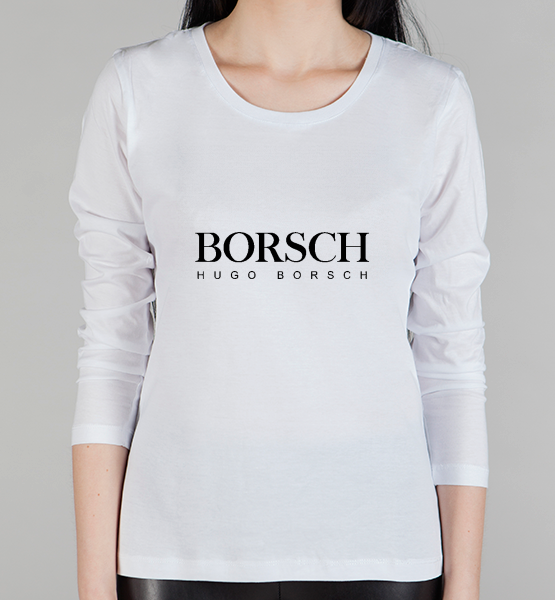 Женский лонгслив "Borsch"