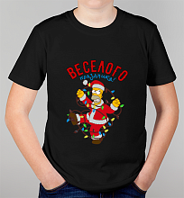 Детская футболка Веселого праздника!