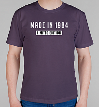 Мужская футболка Дата рождения (Любая)