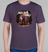 Мужская футболка Эш против Зловещих мертвецов #2
