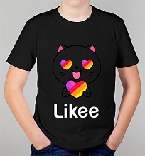 Детская футболка Likee Cat