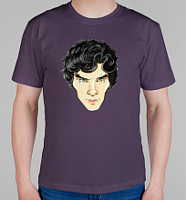 Мужская футболка Шерлок