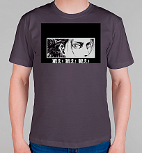 Мужская футболка Eren Yeager