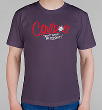 Мужская футболка Covid 19