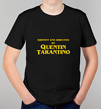 Детская футболка Written and directed by quentin tarantino