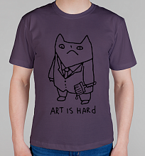 Мужская футболка Art is Hard