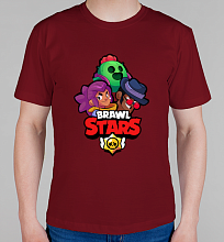 Мужская футболка Brawl Stars Герои