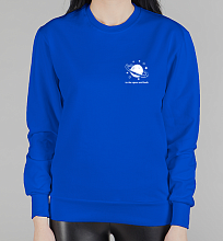 Парный женский свитшот To the space and back (жен.)