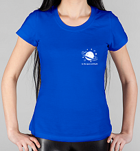 Парная женская футболка To the space and back (жен.)