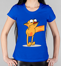 Парная женская футболка Котопес