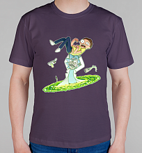 Мужская футболка Rick and Morty