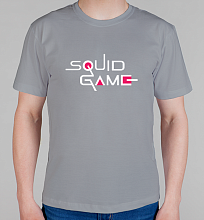 Мужская футболка Squid Game logo